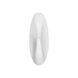 Command Medium W17081 Crochet autocollant blanc (pack de 2) - Neuf