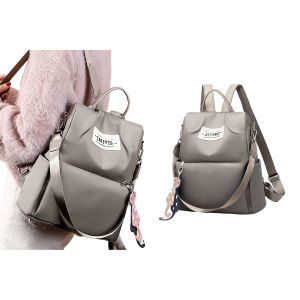 Sac &Agrave; Dos Antivol Pour Femme, Sac De Voyage, Sac Bandouli&egrave;re Kaki - Neuf