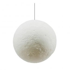 Suspension Led Moon Ball - Plafonnier D&eacute;coratif, T&eacute;l&eacute;commande Usb - Neuf