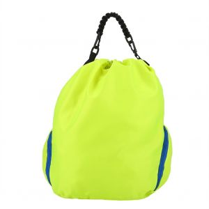 Sac a dos d'exterieur en nylon impermeable avec cordon de serrage (vert) - Neuf