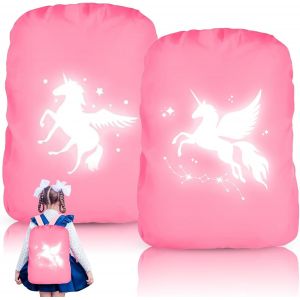Housse de protection contre la pluie pour cartable - Réflecteur - Housse de pluie pour sac à dos - Protection contre la pluie - Pour sac à dos - Protection contre la pluie - Pour sac à dos - - Neuf