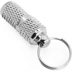 Porte-Adresse &Eacute;tiquette D'adresse D'identification Pour Chien Et Chat,Conteneur Tube Anti-Perte,Pendentif Collier Pour Animaux De Compagnie &Eacute;tanche,Capsule D'adresse,Argent,Xxs - Neuf