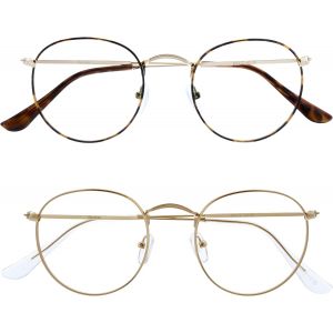 Sol Blue Light Blocking Glasses Cool Retro Reduces Glare Anti Headaches Improve Sleep Computer Gaming Mens Womens B94 - Neuf