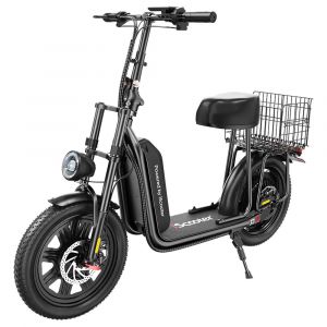Iscooter F7 Trottinette &Eacute;lectrique, Moteur 1000w, Batterie 48v 10,4ah, Pneus 16 Pouces, Vitesse Maximale 45km/H, Autonomie 50km, Freins &Agrave; Disque Avant Et Arri&egrave;re, Amortisseur &Agrave; Fourche Avant - Neuf