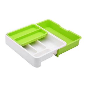 Boîte de tri de vaisselle séparée Organisateur de tiroir Étagère de cuisine-B - Neuf