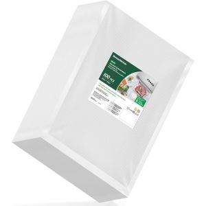 Sacs Sous Vide Alimentaire 100 Sachets 20 X 30 Cm Pour Machine Sous Vide - Sacs À Faire Le Vide D'Air Gaufrés Pour La Conservation Des Aliments Et La Cuisson, Vb3205[Z1199] - Neuf
