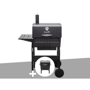 Barbecue &agrave; charbon Charcoal M + Charcoal 2GO Offset-Smoker - Char-Broil - Neuf