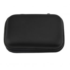 HJLIAN Etui de rangement portable pour ecouteurs, petite pochette de transport, boite (noir) - Neuf