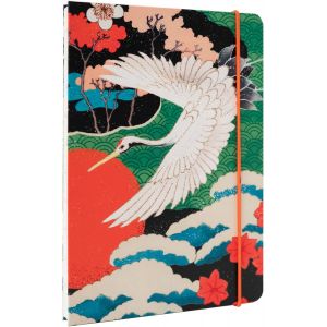 Carnet De Notes A5 Japanese Art, Pages Pointillées, Couverture Rigide | Notebook, Bullet Journal, Cahier De Notes, Carnet De Voyage - Neuf