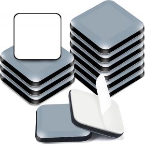 Patins Glissants Pour Meubles - 40mm Autoadh&eacute;sifs Patins En Ptfe (Teflon) Pour Protection Sols Tapis, Parquet, Carrelage - Lot De 20 (Carr&eacute;) - Neuf