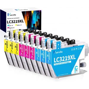 ERYI-Lc3219Xl Cartouche D'Encre Pour Brother Lc3219 Xl Lc3217 Pour Brother Mfc-J5330Dw Mfc-J5335Dw Mfc-J5730Dw Mfc-J6530Dw Mfc-J6930Dw Mfc-J5930Dw Mfc-J6935Dw (3 Cyan, 3 Jaune, 3 Magenta) - Neuf