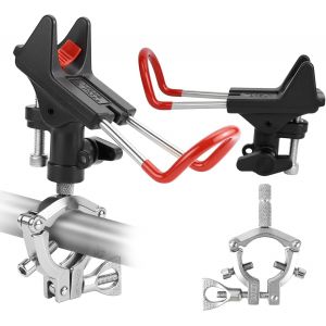 Lbgwp60-Lotde 2 Supports De Canne À Pêche Réglables À 360° En Acier Inoxydable - Neuf