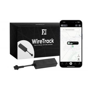Tracker GPS WireTrack ¿ Localisateur en Temps Réel pour Voiture, Moto, Camion ¿ Suivi GPS Précis, Alerte de Dépassement de Vitesse et de Zone, Immobilisation à Distance, Application Mobile & Web - Neuf