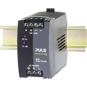 Puls - Alimentation Rail Din Miniline Ml60.121 15 V/dc 4.5 &agrave; 54 W 1 X - Neuf