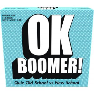Sansh-- Ok Boomer - Quiz Familial - Toutes Les Générations - Jeu De Société - Testez Vos Connaissances - Jeu De Cartes - A Jouer En Famille Ou Entre Amis - A Partir De 14 Ans - Neuf