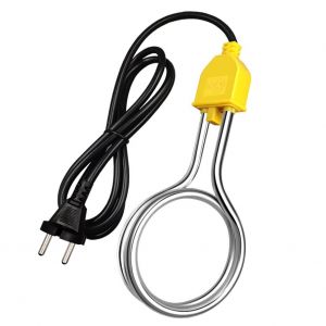 Chauffe-Eau À Immersion 1200 W, Mini Chauffe-Eau Portable De Voyage, Élément Chauffant Multifonctionnel Idéal Pour Chauffer Du Chocolat, Du Café, Du Thé, De L'eau - Neuf
