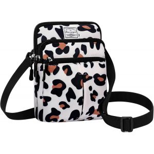 RFCBC-Petit Sac Bandouliere Femme Léger Sac Ceinture de Taille pour Téléphone Multicolore Sac Banane avec Sangle Interchangeable pour Homme Femme Jogging Vélo Sport Voyage - Neuf