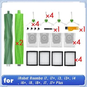 Brosse lat&eacute;rale &agrave; rouleau pour aspirateur robot IRobot Roomba I7,I7+,I3,I3+,I4,I6+ - Neuf