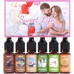 Essential Oil Set, Natural Essential Oils For Diffusers, Candles.6 * 10ml - Neuf