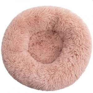 Lit Rond En Peluche Super Doux Pour Animaux De Compagnie,Lit Pour Grand Chien,Maison Pour Chat,Long,Moyen,Sommeil Chaud,Hiver,40-90cm.6.40cm - Neuf