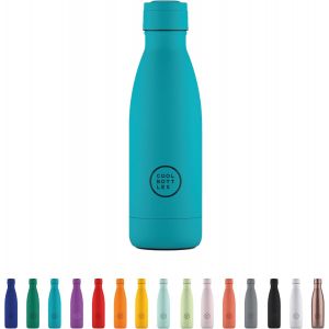- Bouteille Acier Inoxydable - 350 Ml - Vivid Violet - 23,5 X 7 Cm - Bouteille Isotherme - Boissons Froides 36 Heures Boissons Chaudes 18 Heures - Triple-Cool Technology - Sans Bpa - Neuf
