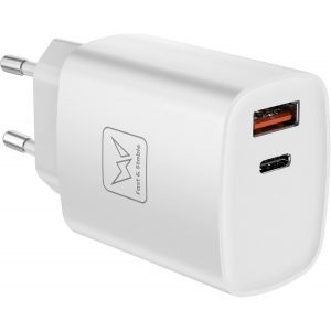 Chargeur Secteur Ultra Rapide 30w Duo Pour Samsung, 25w Pd Adapter Compatible Avec Samsung Galaxy S22 Ultra/S22+/A73/A53/A33/A23/S21 Ultra/S21+/Z Flip 4/Z Fold 4, Adaptateur Secteur 20w Pour Iphone - Neuf