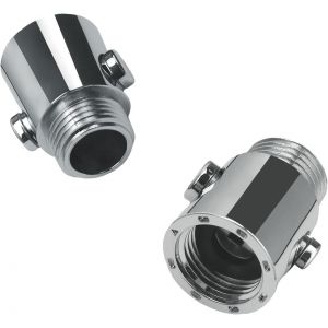 JGD-Stop Douche, 2 Pi&egrave;ces Robinet D'arr&ecirc;T du Pommeau de Douche G1/2, Economiseur D'eau pour Douche &agrave; Une Touche Avec R&eacute;glage par Interrupteur, pour Pommeau de Douche, Douchette &agrave; Main - Neuf