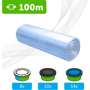 Checarzhn--No1-100m. Eco Recharge De Sac Pour Poubelle À Couches Compatible Avec Tommee Tippee Twist And Click, Simplee, Tec | Compatible Avec Angel Ou Litière Liter Locker Ii. Rapide Et Facile À Uti - Neuf