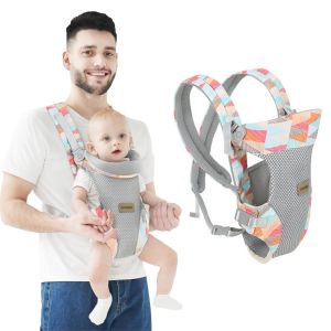 Porte-Bébé, Embrace Cozy 4 En 1 Porte-Bébé Ergonomique Réglable Support Portable Convertible Avant Et Arrière Sac À Dos Pour Nourrissons Nourrissons Filles Et Garçons 0-36 Mois (Couleur) - Neuf
