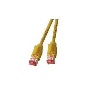 EFB Elektronik RJ45 S/FTP Cat6a c&acirc;ble de r&eacute;seau Jaune 10 m SF/UTP (S-FTP) - Neuf