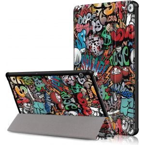 Slim Fit PU Cuir &Eacute;tui Housse Coque avec Support Ultra-Mince et L&eacute;ger pour Huawei Mediapad T5 10 10.1 Pouces - Neuf