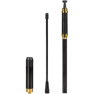Antenne Double Bande VHF UHF Antenne Radio Amateur Antenne télescopique SMA Femelle 5,5 dBi 136-174/400-470 MHz pour Baofeng UV-5R UV-82 Kenwood Quansheng Wouxun Ham Radio Talkie-walkie Rad - Neuf