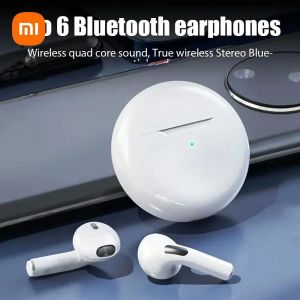 Xiaomi-Écouteurs sans fil Bluetooth Air Pro 6 TWS, mini oreillettes, casque d'écoute Android White CHINA - Neuf