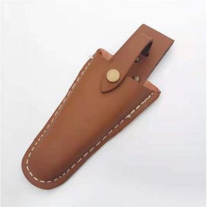 Étui en cuir pour sécateur ou pince,étui en cuir pour sécateur ou pince,porte-outils pour ceinture,pour pinces,sécateurs,ciseaux ou couteaux de jardin (marron) - Neuf