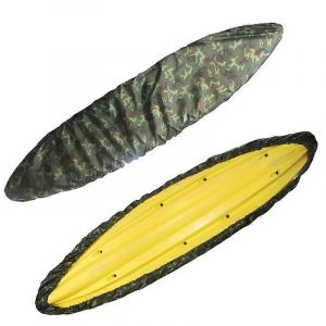 Housse De Protection Anti-Poussiere Pour Kayak/Canoe De 2,1 A 6,5 M ¿C Protection Solaire Uv Impermeable Pour Bateaux De Peche/Kayaks/Canoes De 8 Tailles ¿C Camouflage Ocean, 300 Cm - Neuf