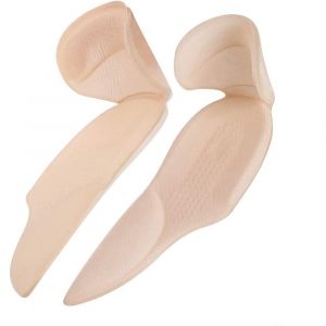 Semelles Surdimensionn&eacute;es, Prot&egrave;ge-Talons 3 En 1 Avec Soutien De La Vo&ucirc;te Plantaire, Coussinets Invisibles, 1 Paire De Protections Antid&eacute;rapantes Pour Talons Contre Les Ampoules Et Les Douleurs Aux - Neuf