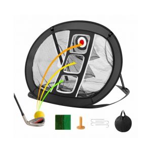 Filet De Golf Portable Et Escamotable - Aide À L'entraînement En Intérieur Multi-Cibles, Matériau Durable, Kit D'entraînement Complet Pour Les Passionnés De Golf - Neuf