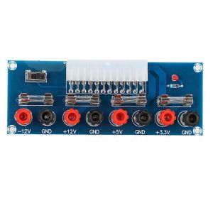 XH-M229 24 broches Port ATX Indicateur d'alimentation Interrupteur d'alimentation pour les projets informatiques Systèmes embarqués - Neuf