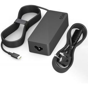 BFS-65W Ladegerät, USB C Laptop Netzteil Ladekabel Kompatibel mit Thinkpad X1 Carbon/Touch/Yoga/Chromebook Ladekabel 10FT - Neuf