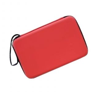 Etui Carre Pour Raquettes De Tennis De Table, Sac De Rangement Etanche Pour Raquettes De Ping-Pong, Etui Rigide Avec Fermetures Eclair, Sac A Main - Neuf