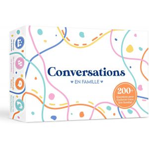 Eryi-Conversations En Famille - Le Jeu Qui Va Renforcer Vos Liens Familiaux - 220 Questions Pour Des Discussions Profondes & Significatives En Famille - Neuf