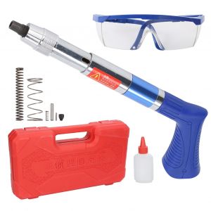 XYONG Pistolet a clous 3 vitesses reglable, outil de fixation murale, mini-machine de clouage ergonomique, outil de fixation murale - Neuf