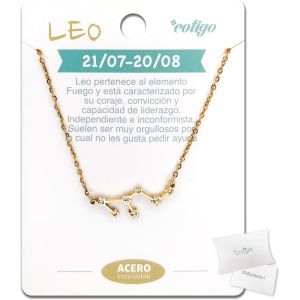 Kal-Collier Signe Du Zodiaque En Acier Inoxydable, 12 Colliers Constellations Avec Pendentif Horoscope En Zircon - Collier Femme Pour Bijoux D'astrologie - Neuf