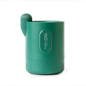 Humidificateur USB creatif en forme de cactus, rechargeable, portable, aromatherapie, lampe d'ambiance de bureau, atomiseur 330 ml - Neuf