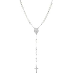 Kal-Colliers De Perles Pour Hommes Femmes Chapelet Collier Catholique Pour Homme Femme Chrétienne Crucifix Pendentif Collier - Neuf