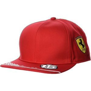 Puma Sf Replica Leclerc - Casquette Rouge Unisexe Scuderia Ferrari F1 ? Taille Unique - Neuf