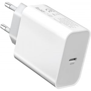 ELVORIX-45W Chargeur USB C pour Samsung Galaxy S25 Ultra/S26 Ultra/S25/S23 Plus/S24 FE/S22+/S21/S20,A56 5G/A55 A54 A36 A26 A16 A35 A25 A15 A17 iPhone 15 16 17 cm Adaptateur mural type C &agrave; charge rapi - Neuf