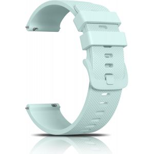 Kal-Bracelet De Montre De 20 Mm 22 Mm En Caoutchouc, Bracelets De Rechange En Silicone Avec Libération Rapide, Imperméable À L'eau Avec Boucle En Métal Pour Homme Et Femme - Neuf