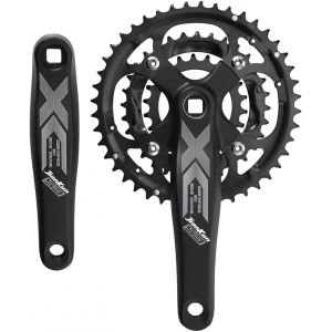 Subzonal-P&eacute;dalier V&eacute;lo 3x 9/10 Vitesses 170mm 104/64 Bcd Jeu De Bras De Manivelle 44-32-22t/42-32-24t Facile &Agrave; Remplacer P&eacute;dalier Mtb Bmx Route - Neuf