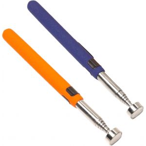 KALANKA-Outil Magn&eacute;tique T&eacute;lescopique,2PCS Aimant Telescopique Ramassage Magn&eacute;tique Outil de Ramassage Aimant&eacute; T&eacute;lescopable Telescopique pour la R&eacute;paration Automobile et la Maison - Neuf